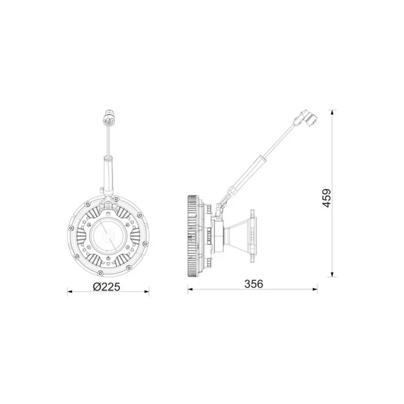 Fan Kavraması MAHLE CFC 285 000P – Mercedes-Benz ATEGO 1518 / ATEGO 1524