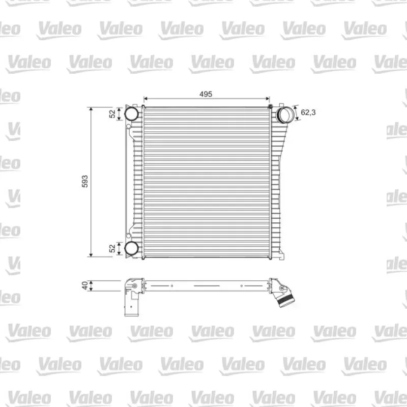 Turbo Radyatörü VALEO 818397 – Land Rover Discovery / Range Rover Sport
