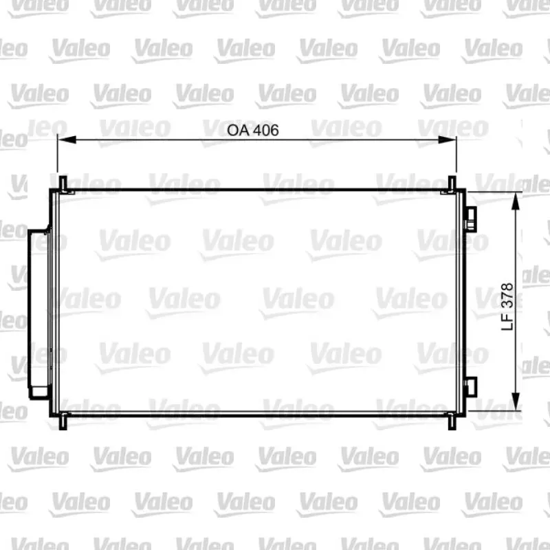 Klima Radyatörü VALEO 814232 – Honda CR-V 2.0 i-VTEC / 2.2
