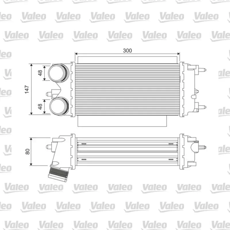 Turbo Radyatörü VALEO 818539 – Ford Tourneo Courier / Transit Courier