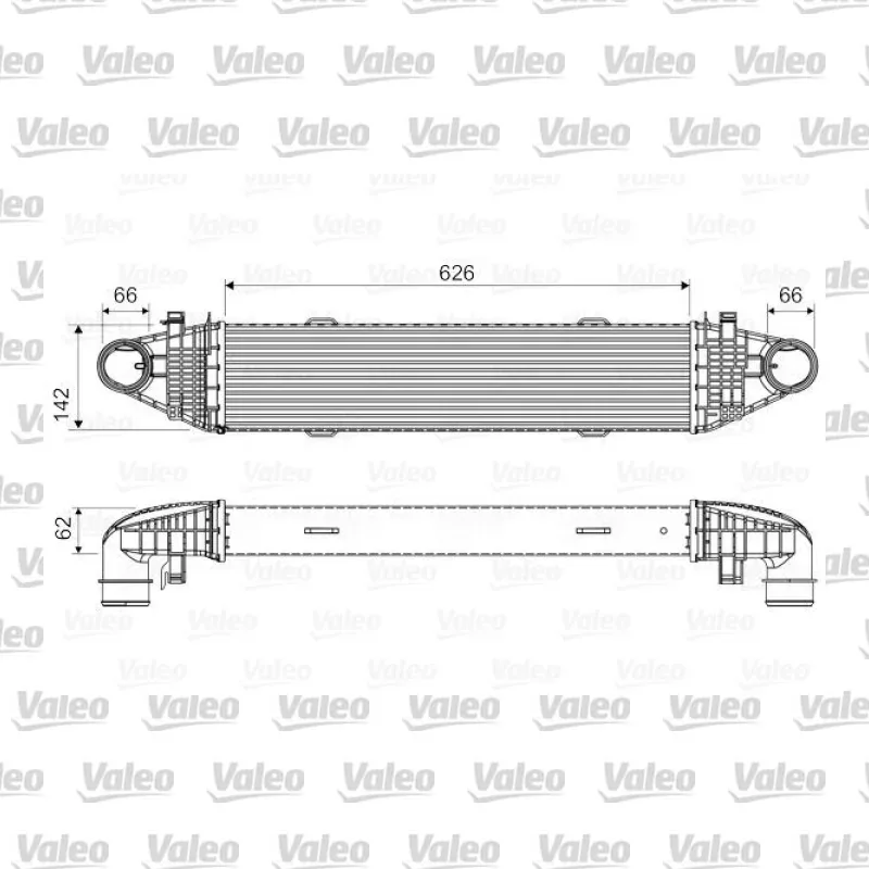 Turbo Radyatörü VALEO 818617 – Mercedes-Benz C 180 / C 220