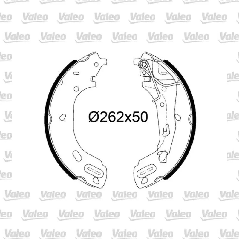 Nissan Navara 2.3 dCi Arka Fren Pabucu – VALEO 564306