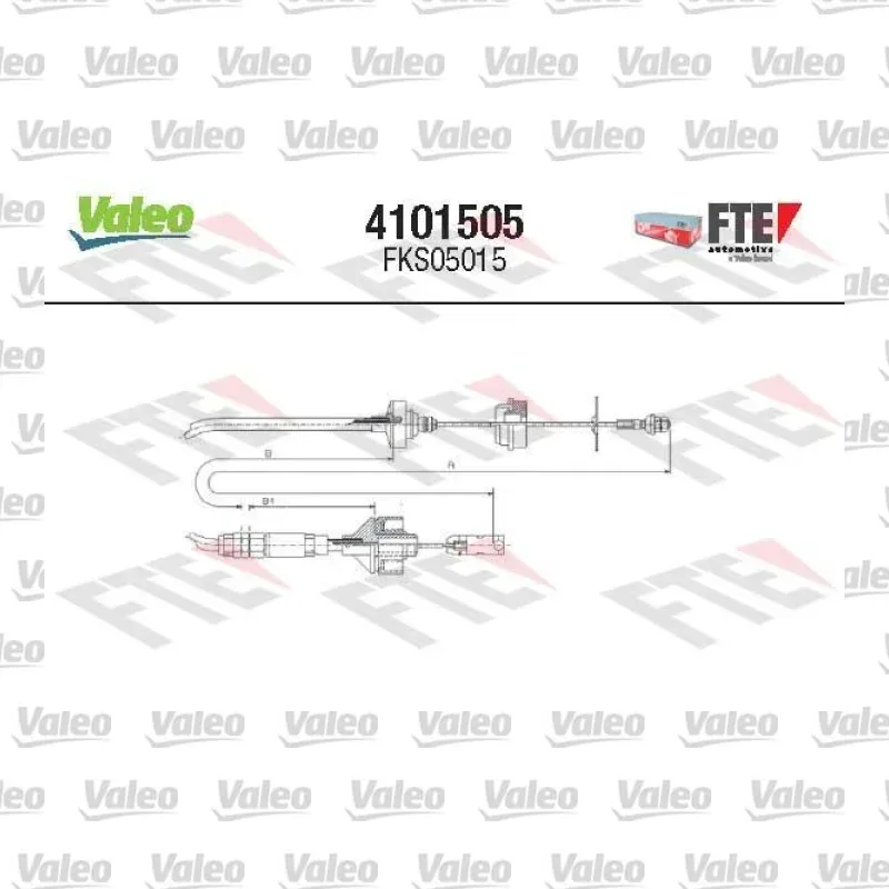 Debriyaj Teli VALEO 4101505 – Citroen Xsara