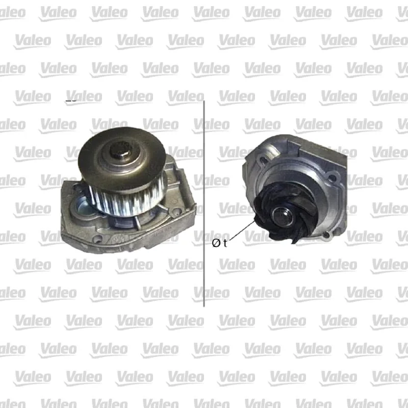 Fiat Punto 1.2 16V Devirdaim Su Pompası – VALEO 506598