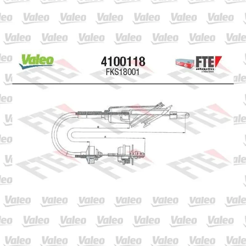 Debriyaj Teli VALEO 4100118 – Peugeot 106
