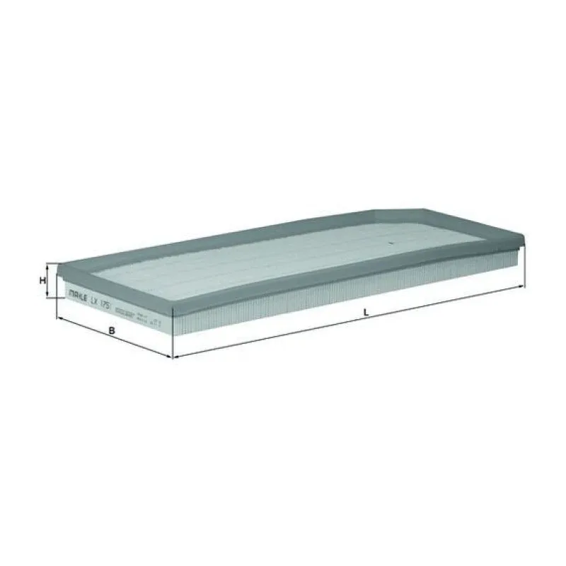 Hava Filtresi MAHLE LX 1751 – AUDI / SEAT / VW