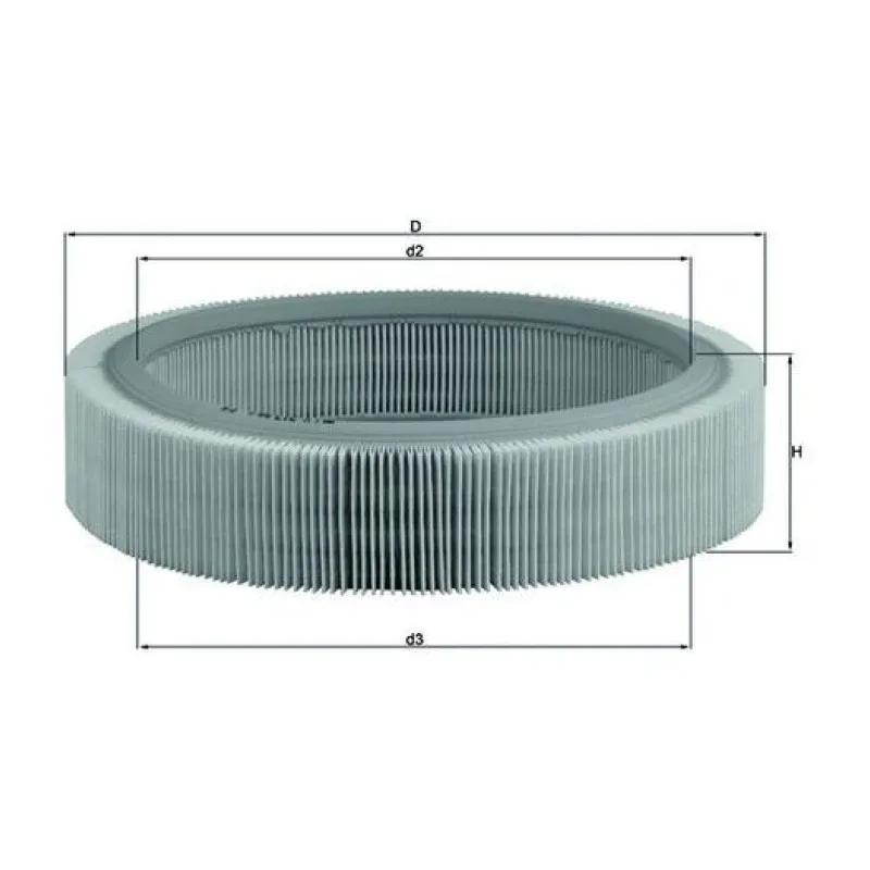 Hava Filtresi MAHLE LX 317 – HONDA / RENAULT