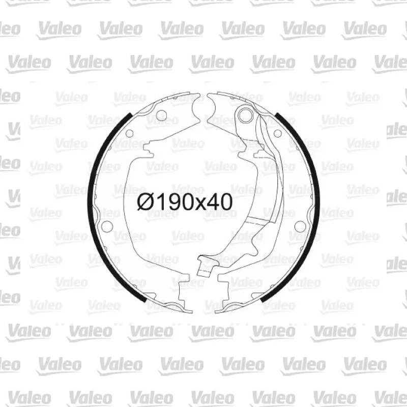 Fren Pabuçlu Balata Arka VALEO 564181 – Kia Sportage