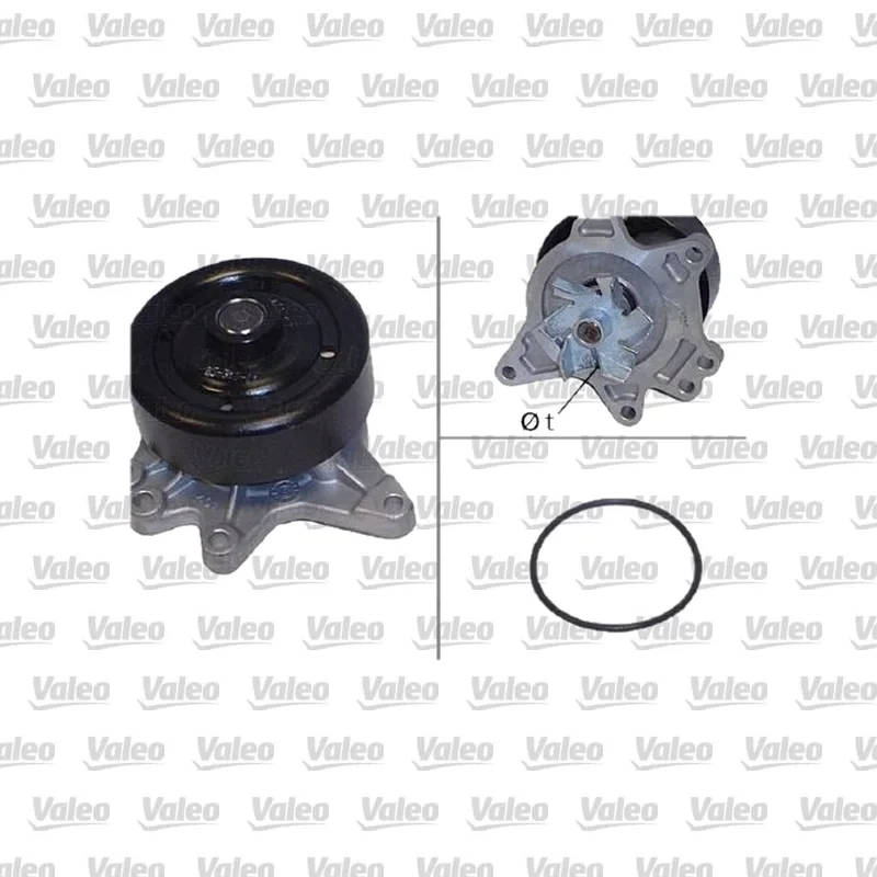 Devirdaim Su Pompası VALEO 506844 – Toyota Corolla