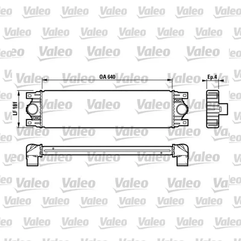 Turbo Radyatörü VALEO 817115 – Renault Master