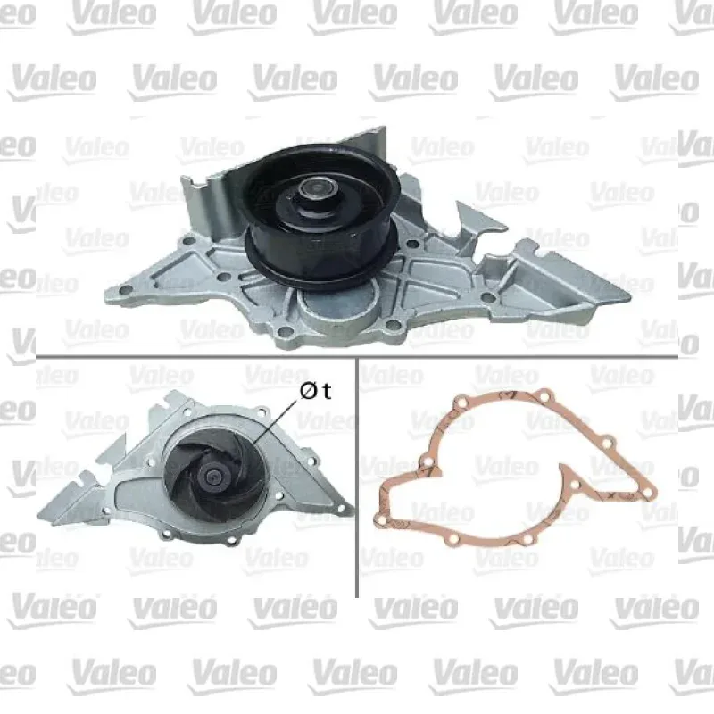 Devirdaim Su Pompası VALEO 506792 – Audi A4 / A6