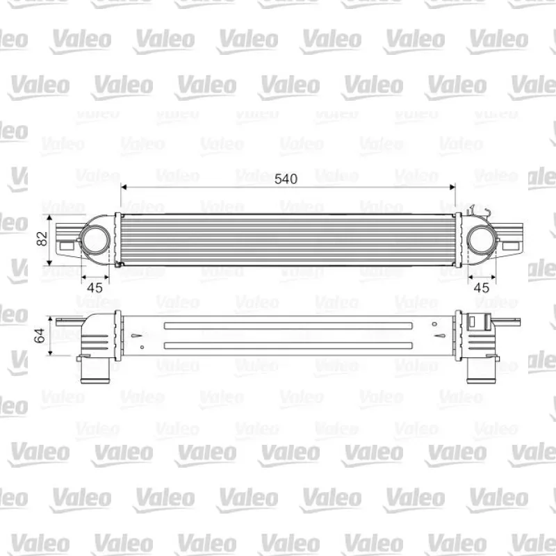 Turbo Radyatörü VALEO 818545