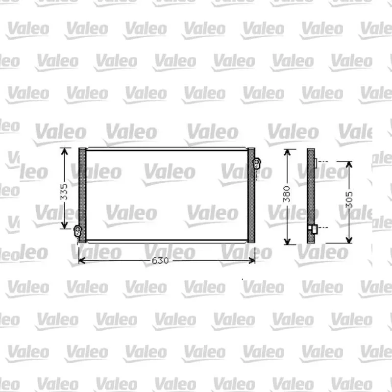 Klima Radyatörü VALEO 817783 – Honda Accord