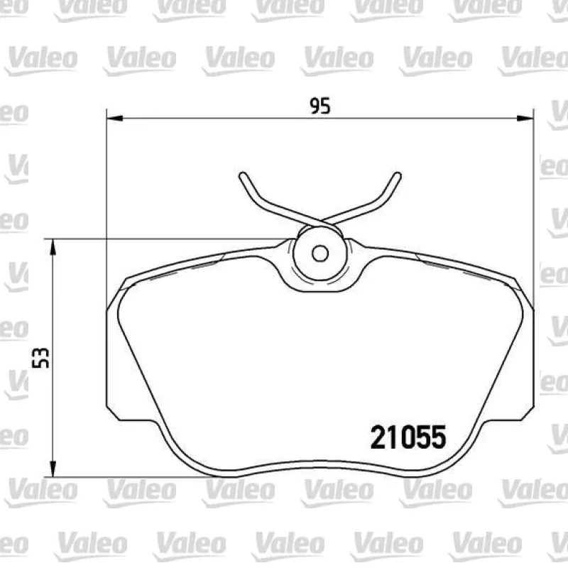Mercedes-Benz 190 E 1.8 Ön Fren Balatası – VALEO 670241