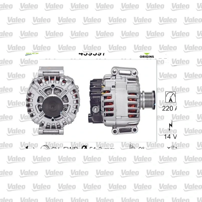 Mercedes-Benz Sprinter 2.1 CDI Alternatör – VALEO 439597