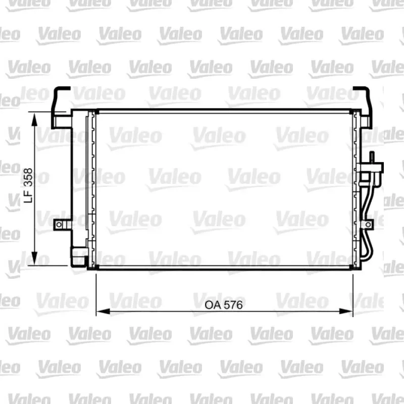Klima Radyatörü VALEO 814264 – Hyundai Elantra