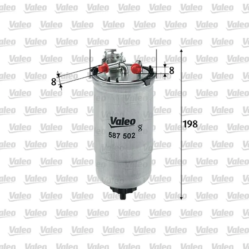 Yakıt Filtresi VALEO 587502
