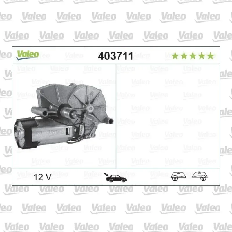 Volkswagen Polo 1.4 D Silecek Mekanizma Motoru Arka – VALEO 403711