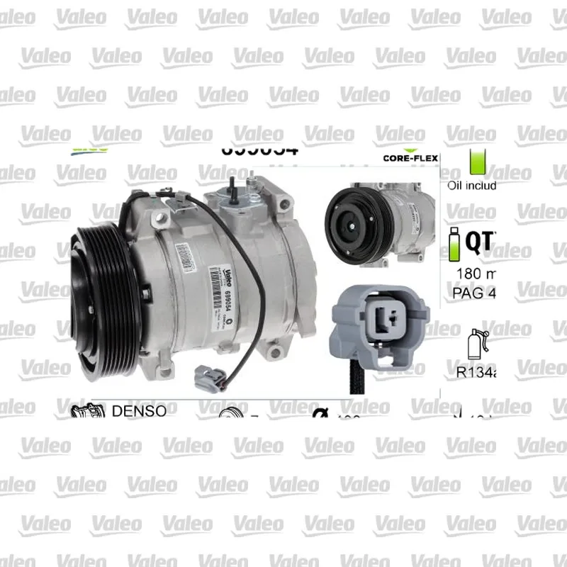 Klima Kompresörü VALEO 699054 – Honda Accord 2.0 / 2.4