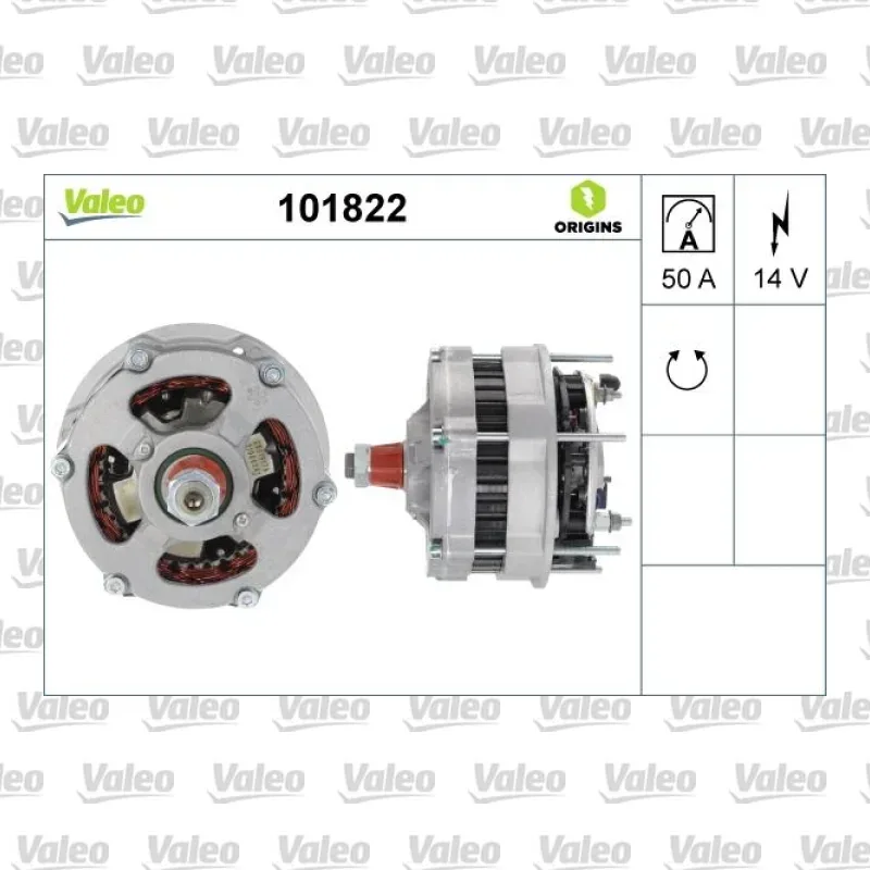Renault Megane 2.0 16V Alternatör – VALEO 101822