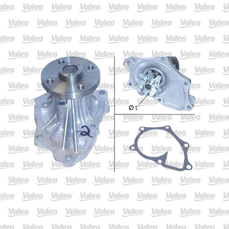 Devirdaim Su Pompası VALEO 506843 – Toyota Avensis / RAV4