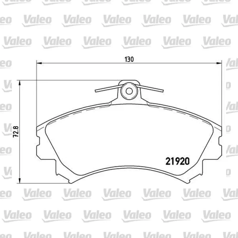 Fren Disk Balata Ön VALEO 670318 – Volvo / Mitsubishi