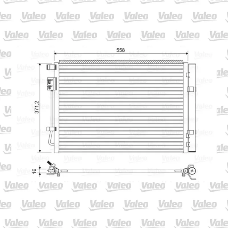 Klima Radyatörü VALEO 822597 – Hyundai i20