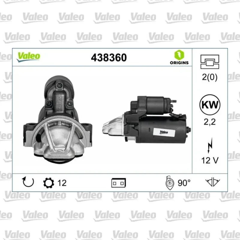 Marş Dinamosu VALEO 438360