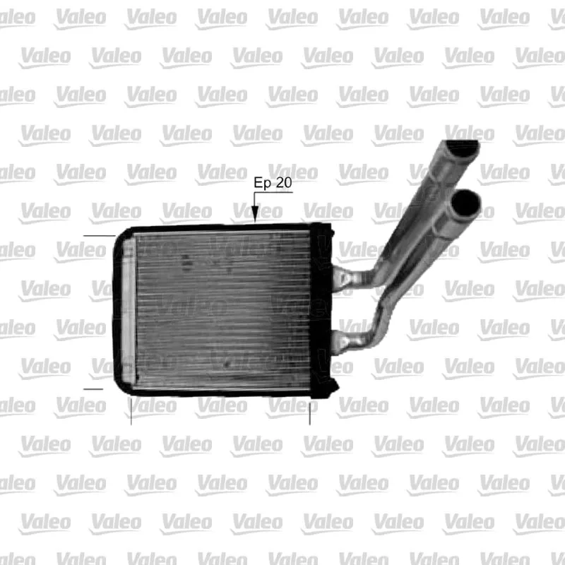 Kalorifer Radyatörü VALEO 812436 – Kia Picanto 1.0 / 1.1 CRDi