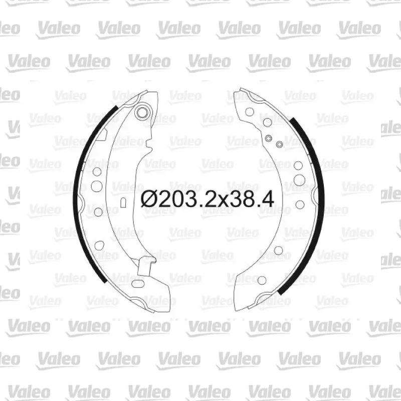 Fren Pabuçlu Balata Arka VALEO 564105 – Renault Clio / Twingo