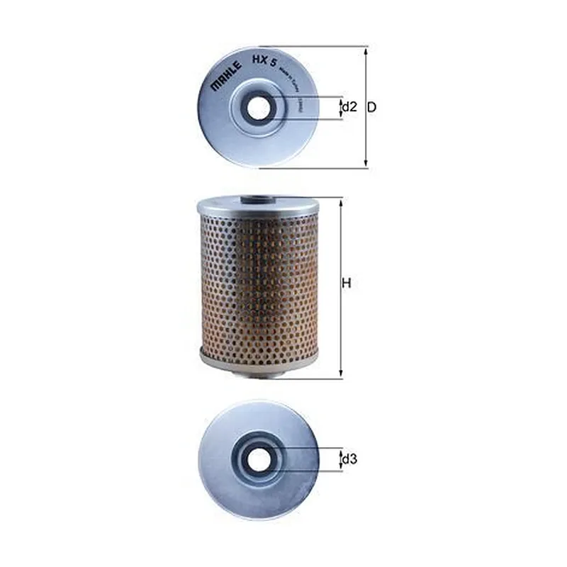 Direksiyon Hidrolik Filtresi MAHLE HX 5 – MAN TGA / TGS / TGX
