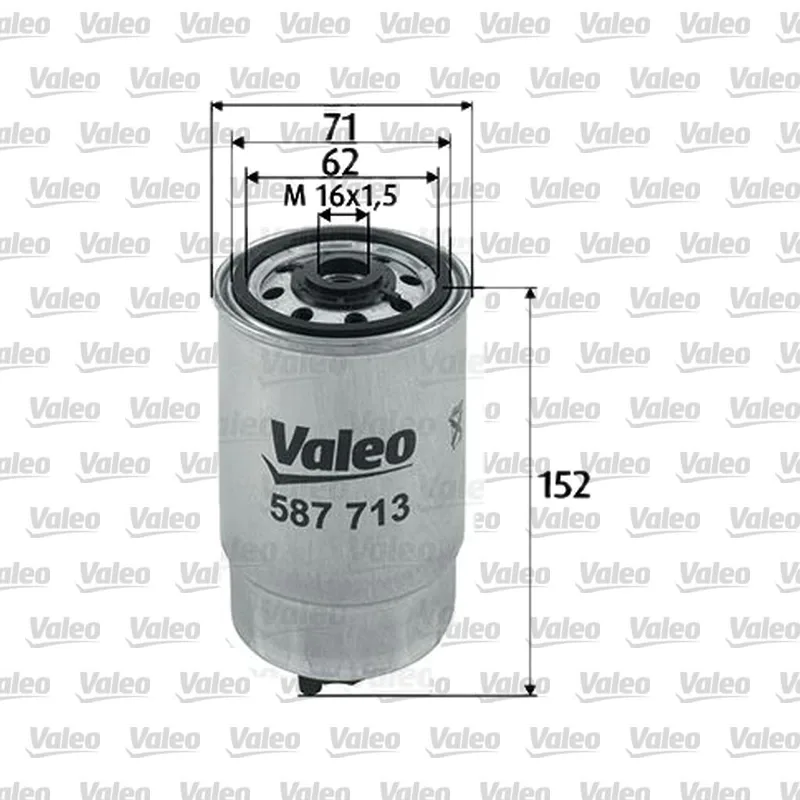 Yakıt Filtresi VALEO 587713