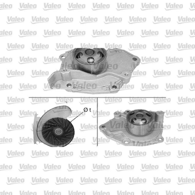 Devirdaim Su Pompası VALEO 526010 – Renault Megane / Scenic