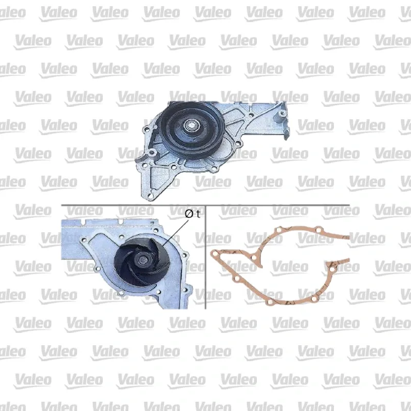 Devirdaim Su Pompası VALEO 506781 – Audi A4