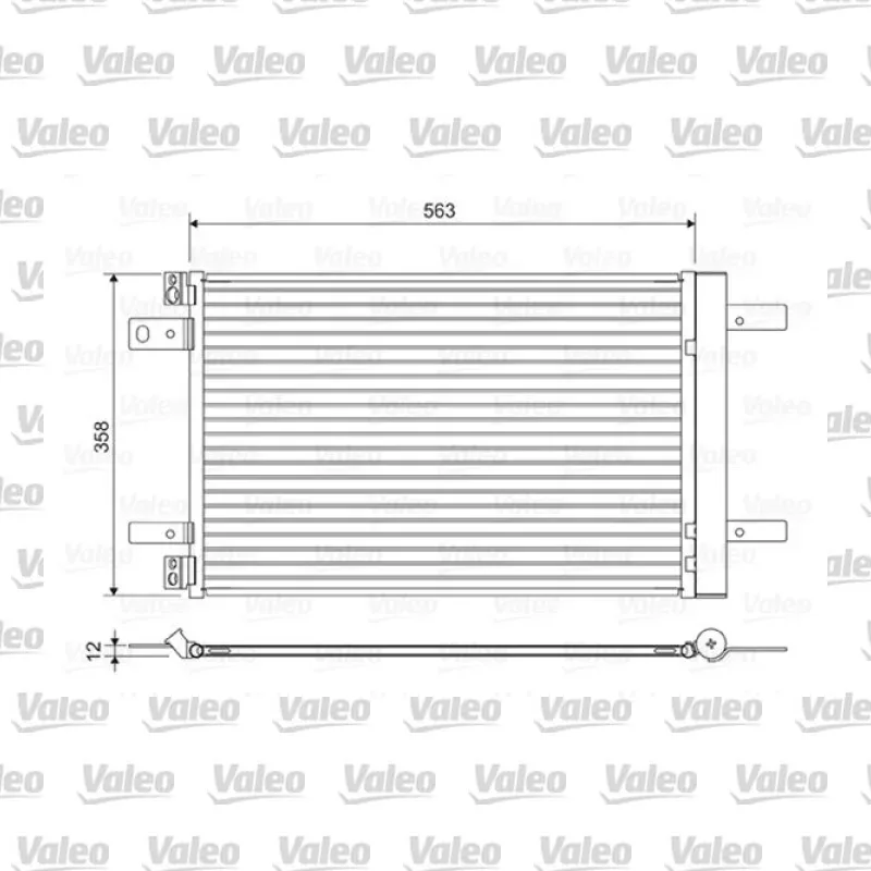 Klima Radyatörü VALEO 822550