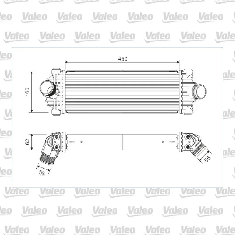 Turbo Radyatörü VALEO 822933 – Ford Transit