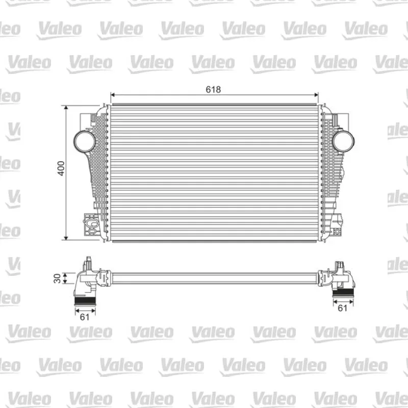 Volkswagen Amarok 2.0 BiTDI Turbo Radyatörü – VALEO 822915