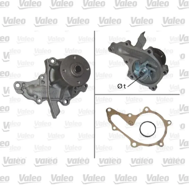 Devirdaim Su Pompası VALEO 506653 – Toyota Corolla / Avensis