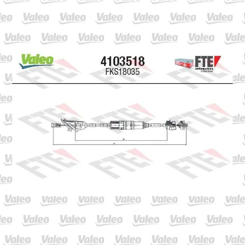 Debriyaj Teli VALEO 4103518 – Peugeot 106