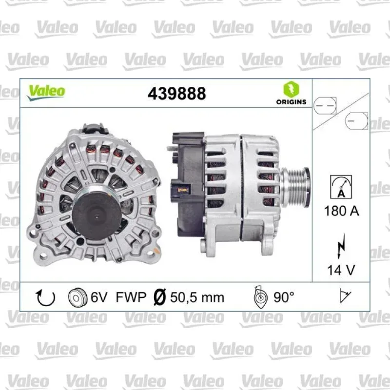 Alternatör VALEO 439888 – Audi A4