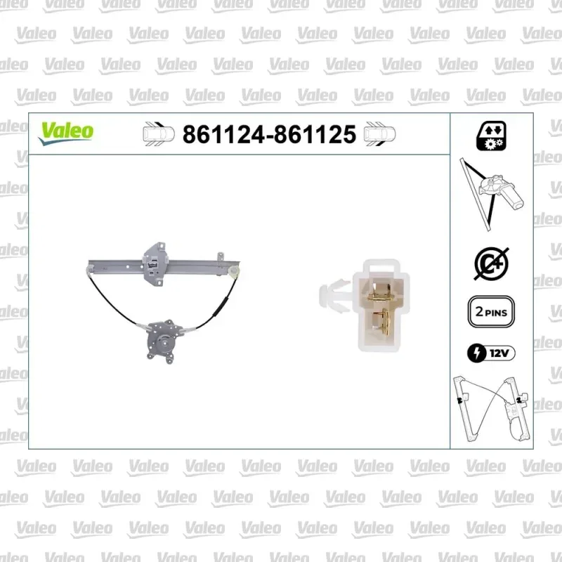 Cam Krikosu Ön Sol VALEO 861124 – Mitsubishi Colt