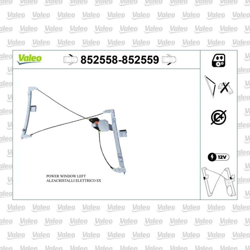 Cam Krikosu Ön Sol VALEO 852558 – Volkswagen Polo
