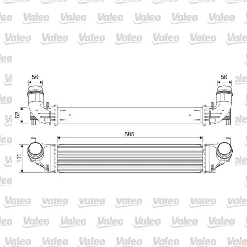 Opel Astra 1.0 Turbo Turbo Radyatörü – VALEO 822911