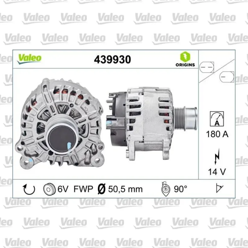 Alternatör VALEO 439930