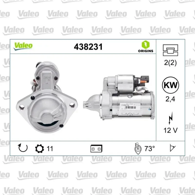 Volkswagen Crafter 2.5 TDI Marş Dinamosu – VALEO 438231