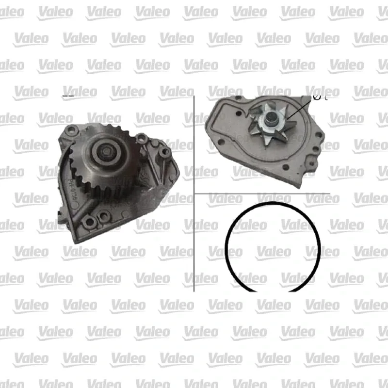 Devirdaim Su Pompası VALEO 506680 – Honda Civic / CRX