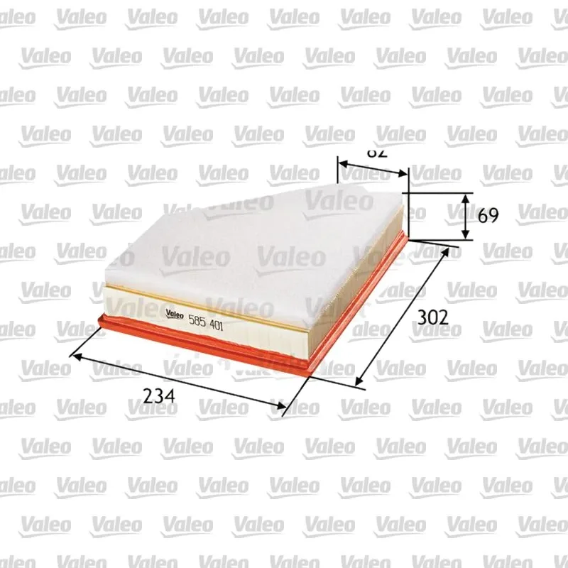 Hava Filtresi VALEO 585401 – BMW 320d
