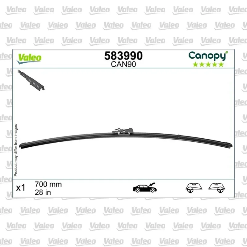 Silecek Süpürgesi Ön 700 mm - 28 inç VALEO 583990