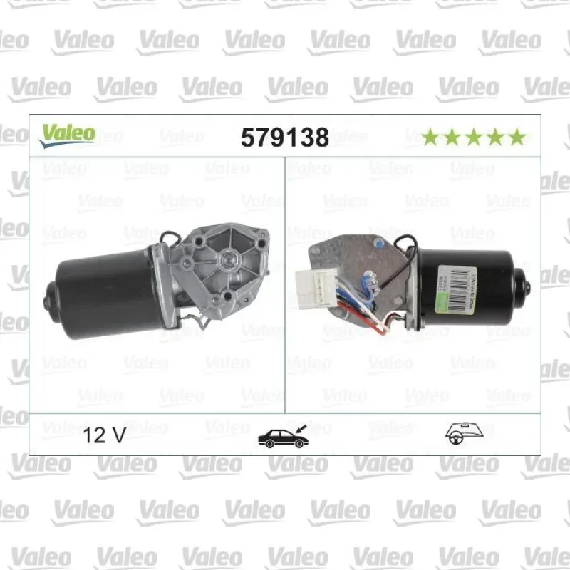 Silecek Mekanizma Motoru Ön VALEO 579138 – Peugeot / Citroen
