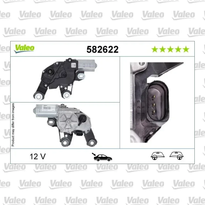 Silecek Mekanizma Motoru Arka VALEO 582622 – Audi A4